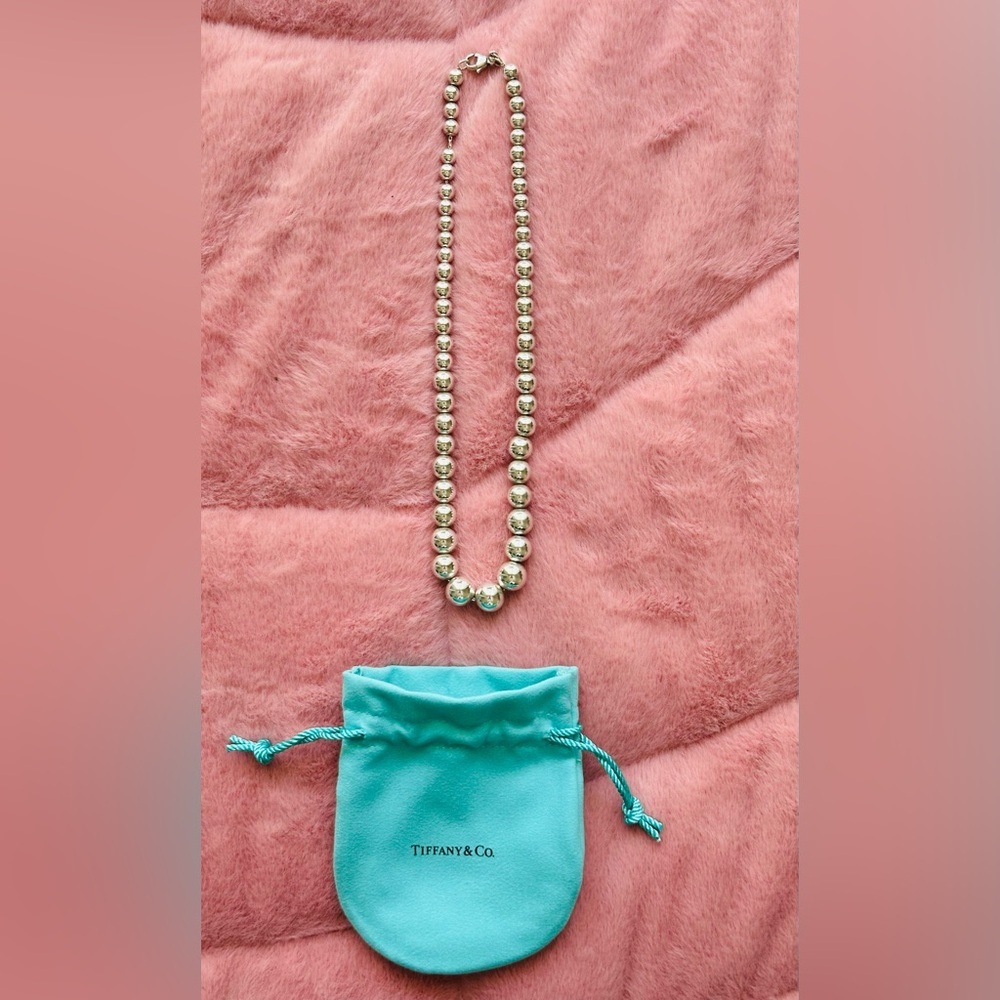 Tiffany & Co. HardWare Ball Necklace in Sterling Silver ~ Authentic! - Picture 5 of 11